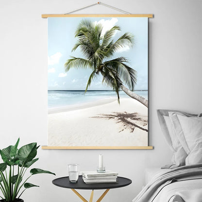 Wall Art Canvas Painting Beach Scenes
