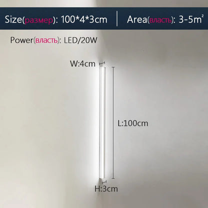 wall lamps waterproof outdoor light led strip light home decor