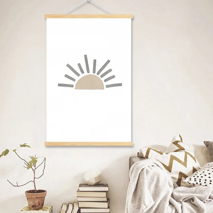 Boho Animals Wall Art Canvas Painting Kids  Decor