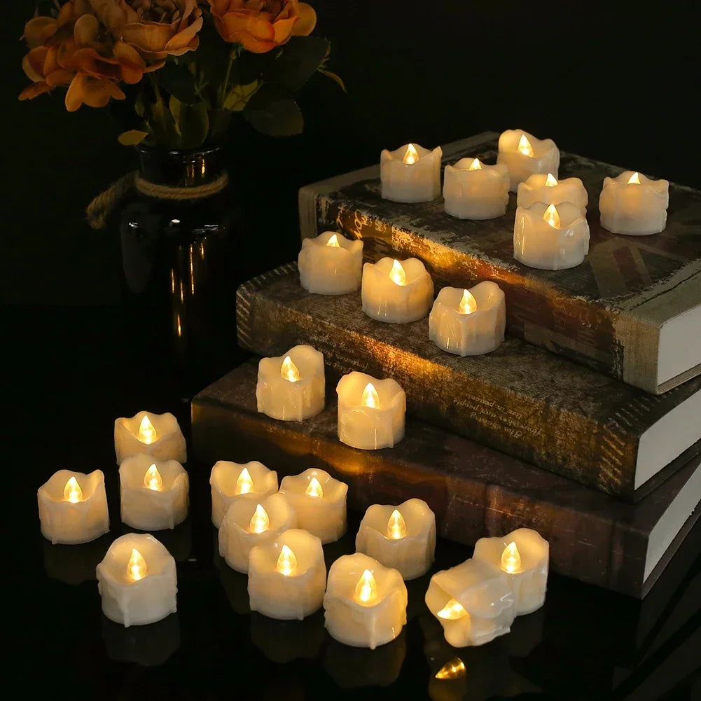 Flameless Flickering Auto Tealights