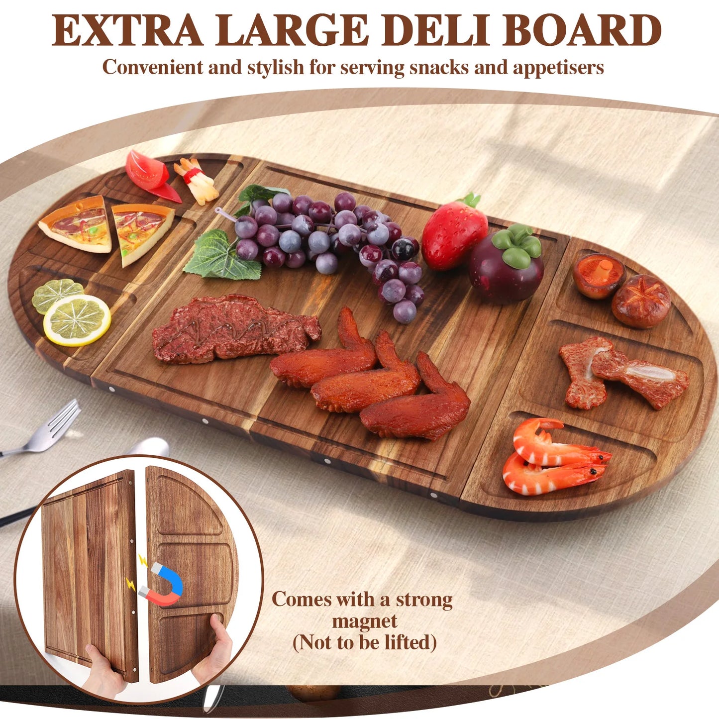 Multi-Function Charcuterie Board