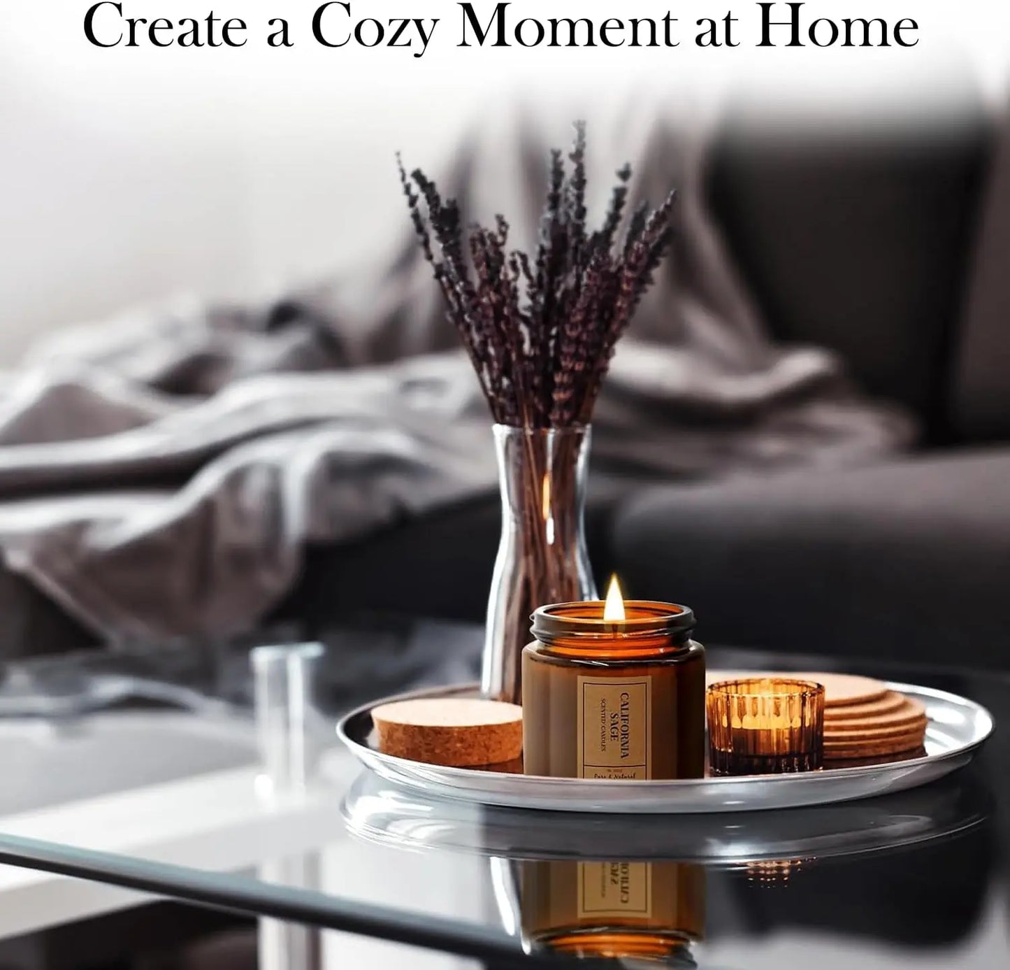 4 Pack Soy Aromatherapy Candles