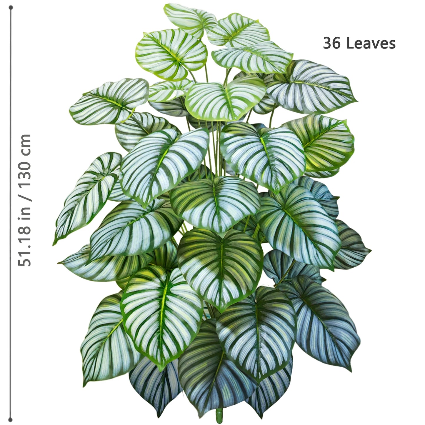 Artificial Pothos Alocasia Leaf Fake Plant